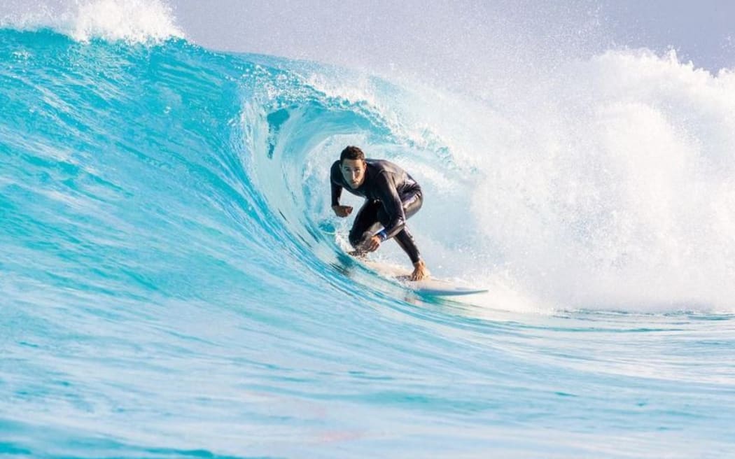 Jake Robinson, pictured, and his brother Callum were both keen surfers.