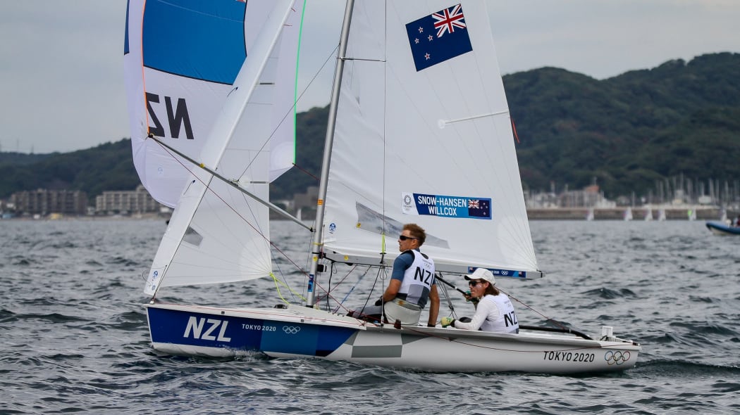 Paul Snow-Hansen and Dan Willcox (NZL) Men's 470 - Enoshima, Japan