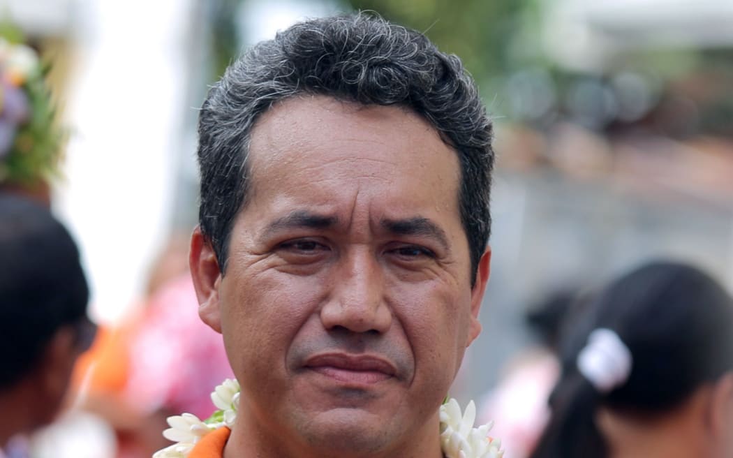 President of the French Polynesian territorial assembly, Marcel Tuihani.