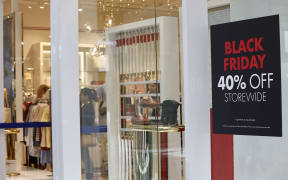 Shoppers in Commercial Bay, Auckland CBD for Black Friday Sales 29 November 2024.