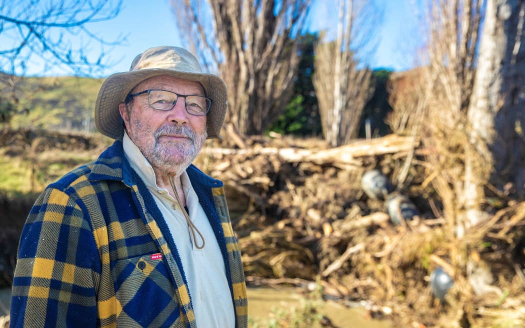 Retired farmer John Elliot called on the council to help rid streams and rivers of invasive crack willow trees following a flood last month.