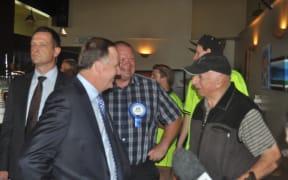 Prime Minister John Key in Northland on 26 March 2015.