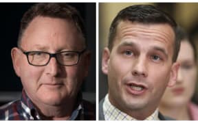 Reserve Bank governor Adrian Orr and ACT Party leader David Seymour.