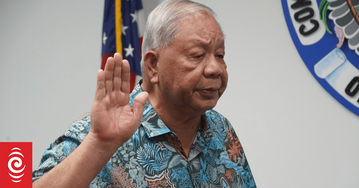 David Apatang sworn in as CNMI’s 10th governor