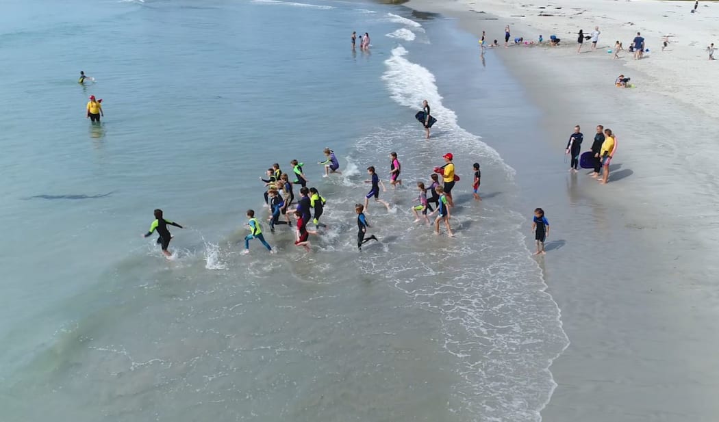 Open water training