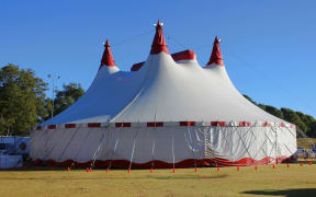 Circus big top tent