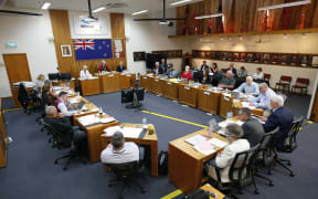 Today's WDC extraordinary meeting where the council voted to abandon the $136 million Oruku conference centre.