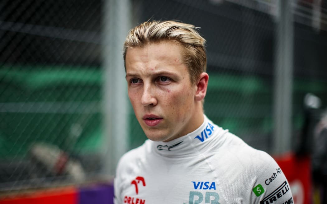 F1 driver Liam Lawson of New Zealand, 2024.