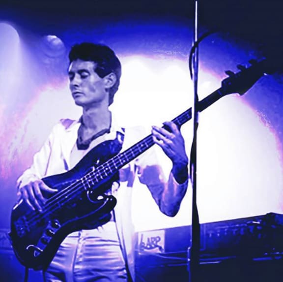 Mi-Sex bassist Don Martin in 1979
