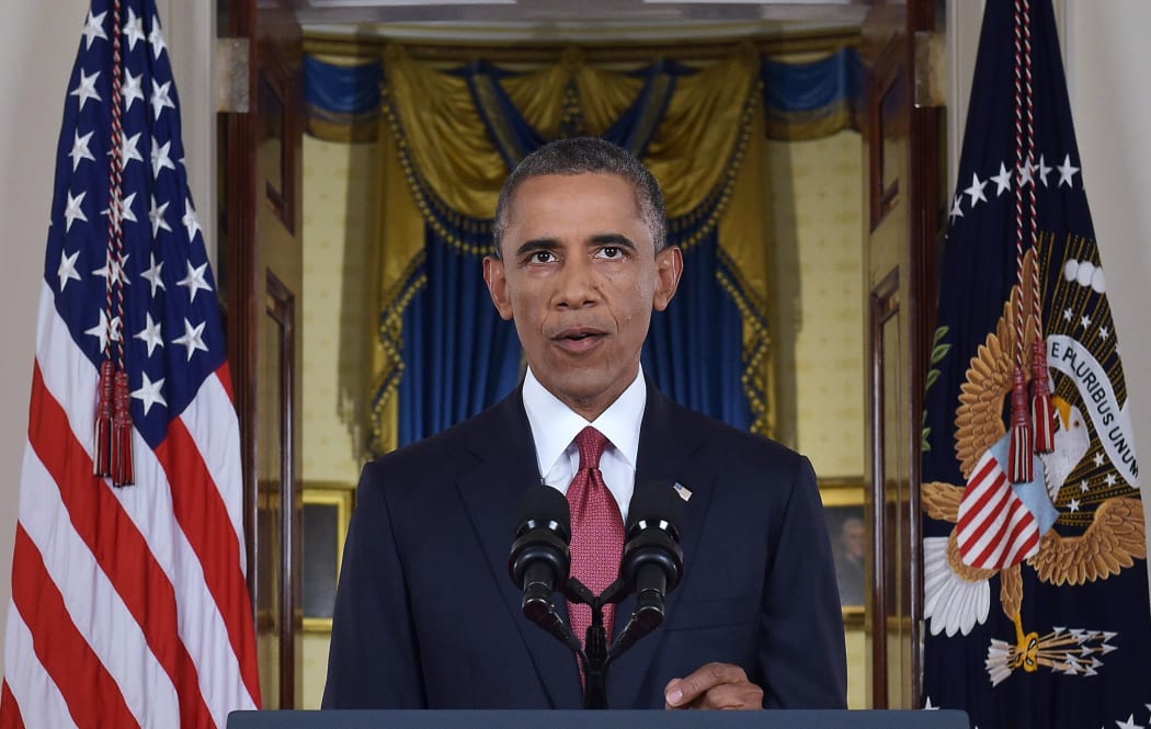 US President Barack Obama at the White House.