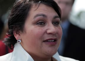 270114. Photo Diego Opatowski / RNZ. Green party co-leader Metiria Turei at Ratana.