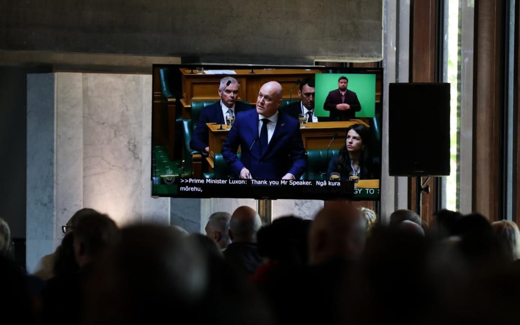 Christchurch apology event