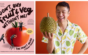 Thanh Truong's Don't Buy Fruit & Veg Without Me is a guide to picking good produce and a recipe book. Photo / ABC Everyday: Matthew Garrow