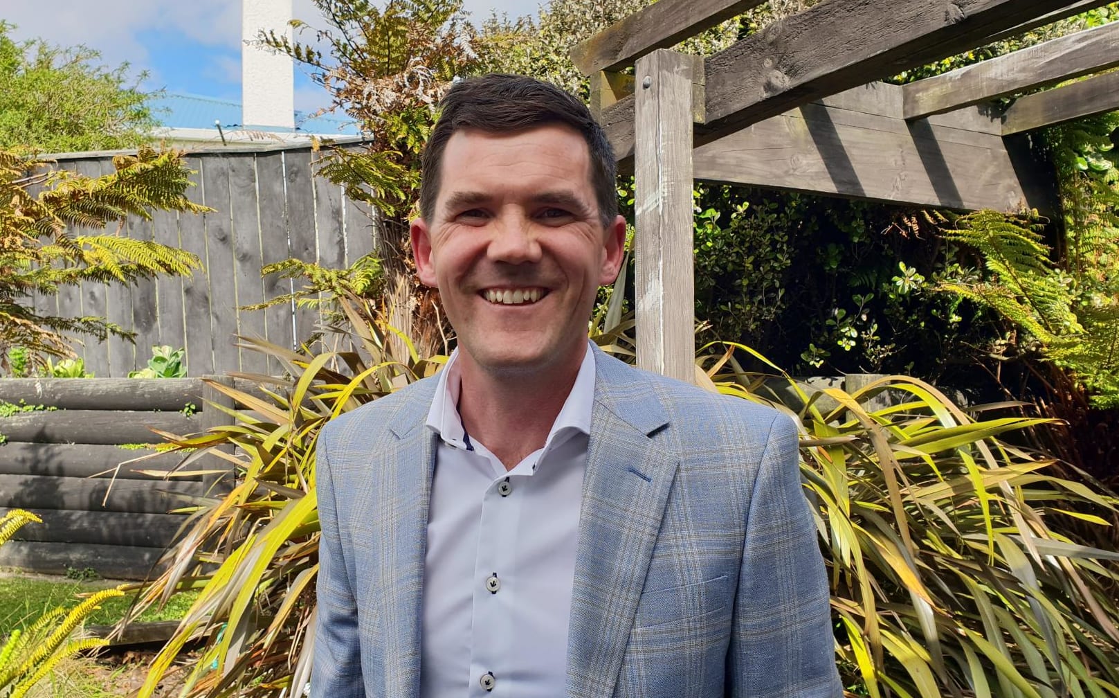 Justin Lester remains hopeful as he trails behind hopeful candidate Andy Foster.