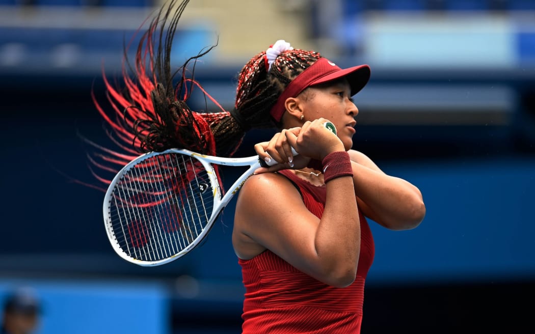 26th July 2021; Ariake Tennis Park, Tokyo, Japan;  2020 Tokyo Summer Olympic Games, tennis competition;    Naomi Osaka JPN