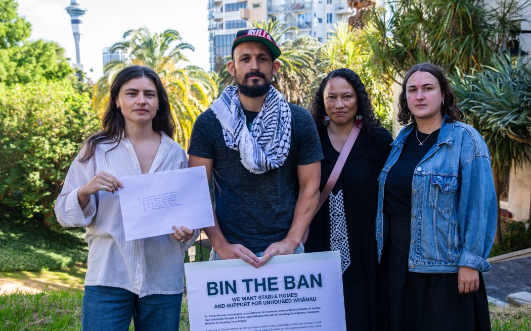Homelessness Bin the Ban letter for parliment