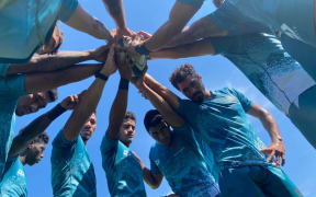 A locally based squad was selected for the Olympic repechage event.