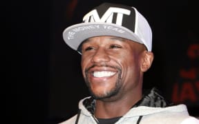 The American boxer Floyd Mayweather.