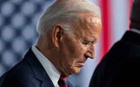 US President Joe Biden speaks at the International African American museum in Charleston, South Carolina, on January 19, 2025.