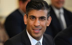 Britain's Chancellor of the Exchequer Rishi Sunak attends a cabinet meeting at 10 Downing Street in London on May 24, 2022. (Photo by Daniel LEAL / various sources / AFP)