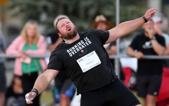 Tom Walsh, Shot Put at the Potts Classic 2021.