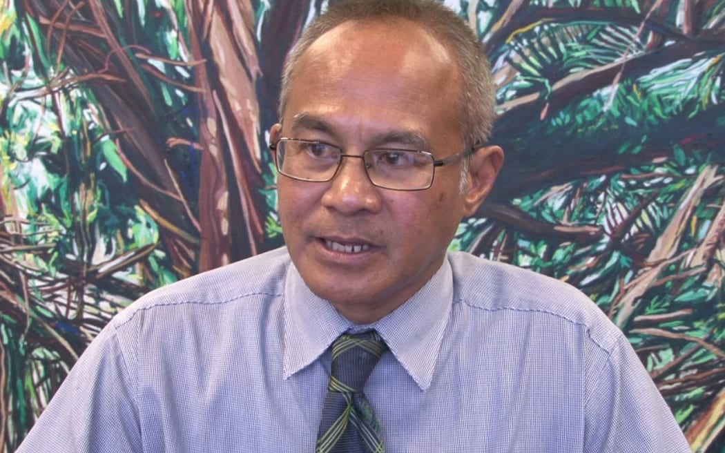 Guam senator, James Espaldon.