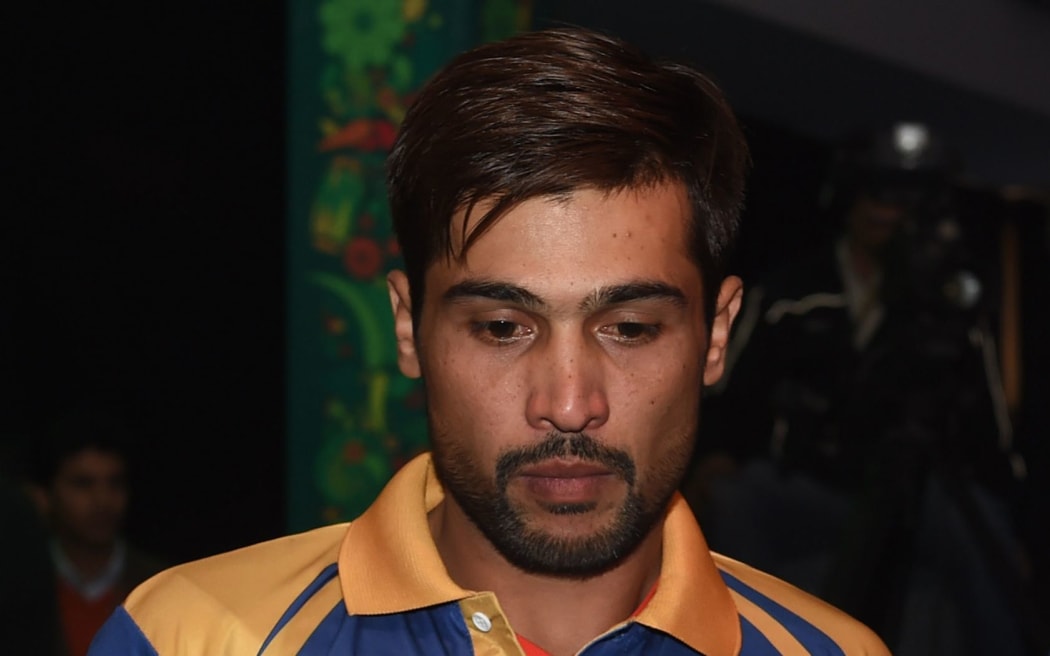 Pakistani cricketer Mohammad Amir
