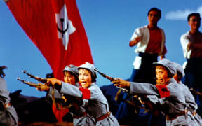 A scene from The Red Detachment of Women.