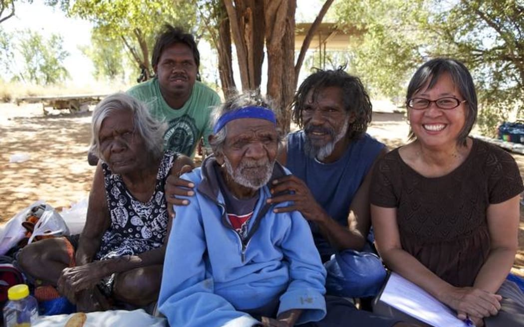 Putuparri and the Rainmakers:  Dolly Snell, Japeth Rangi, Spider Snell ,Tom Putuparri Lawford, Nicole Ma.