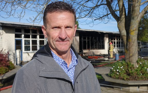 Russley School principal Greg Lewis