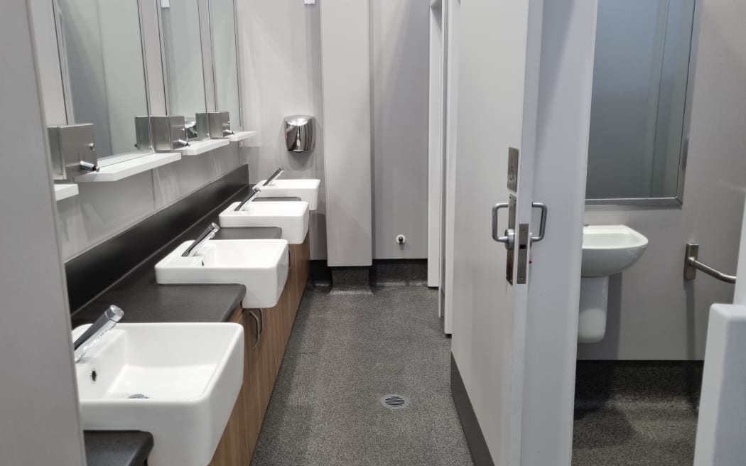 Porritt Stadium is being used as one of three training facilities ahead of the five first-round matches hosted in Hamilton. It has received $600,000 for new turf, lights, and to convert urinals to unisex bathroom facilities.