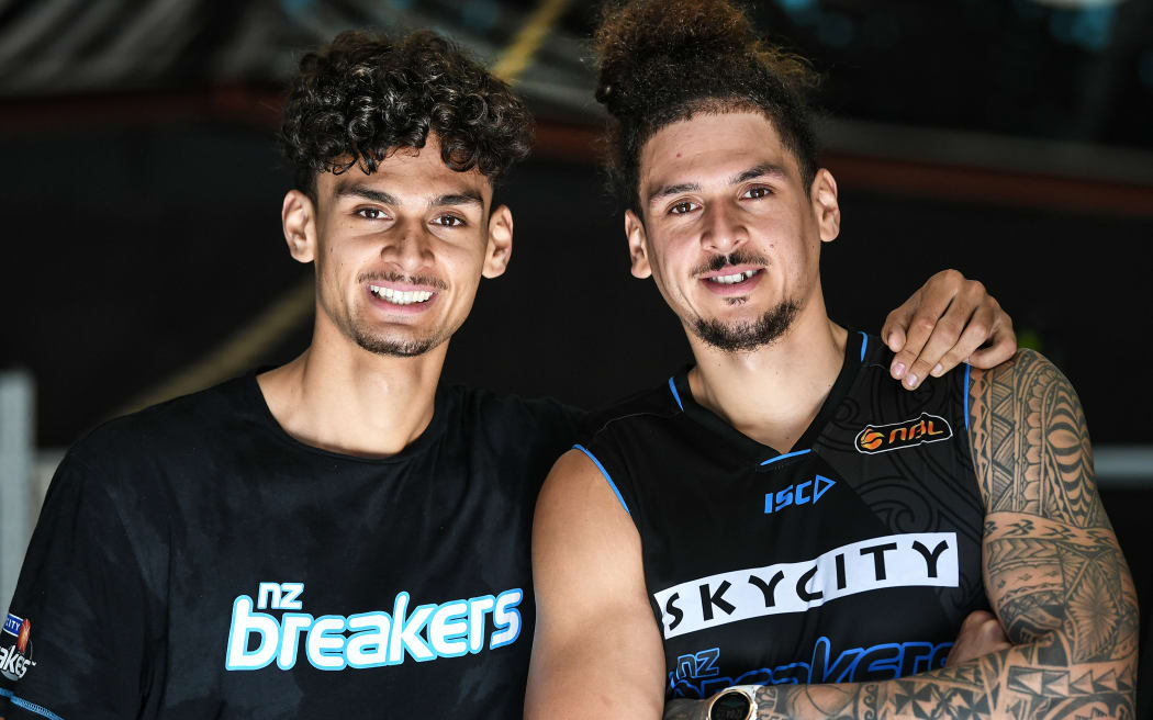 Dan Fotu and his brother Isaac Fotu.