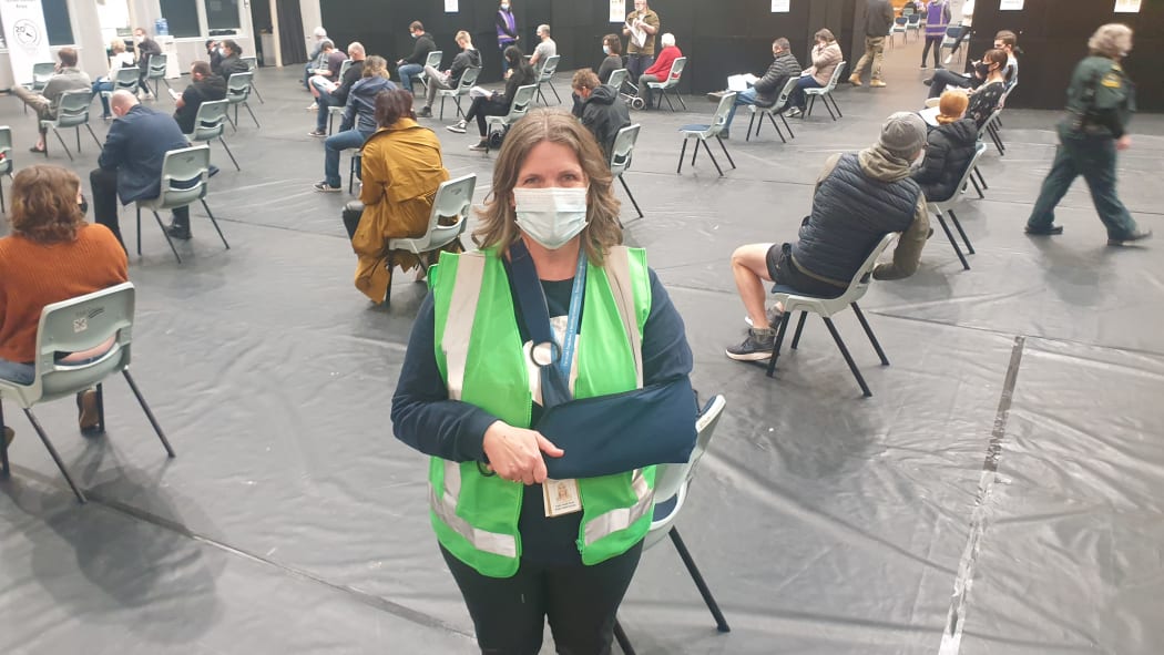 Operational planner for the Taranaki vaccine rollout Rachel Court says about 7000 essential workers will be vaccinated this weekend.