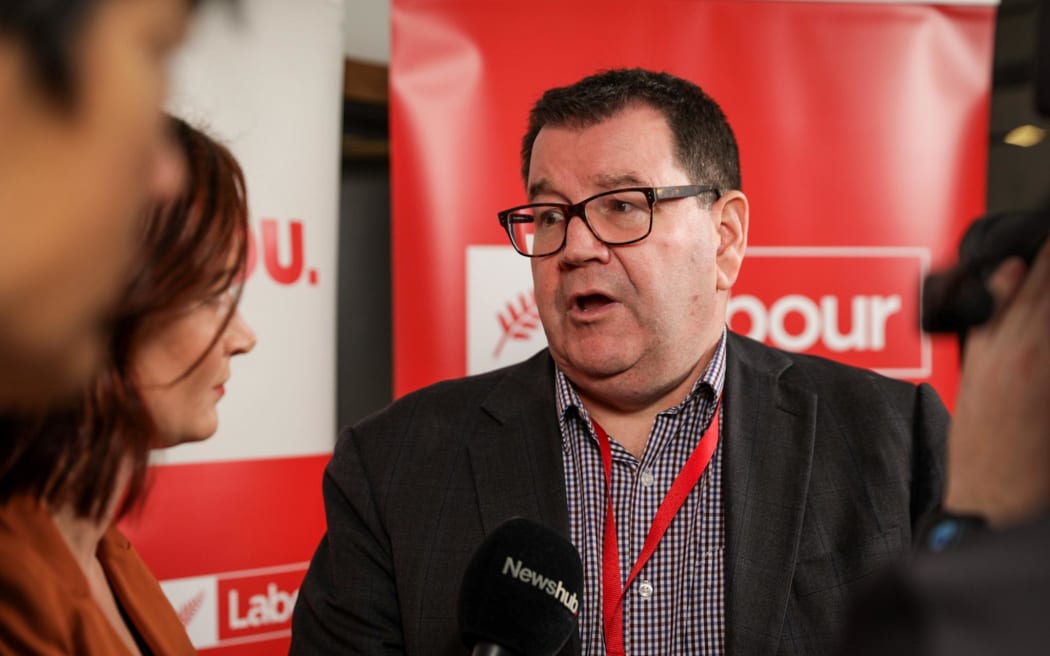 Labour finance spokesperson Grant Robertson at the Labour Party event in Lower Hutt on 14 October/