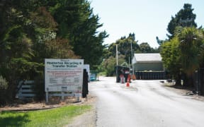 Masterton's Recycling and Transfer Station on Nurdery Road.