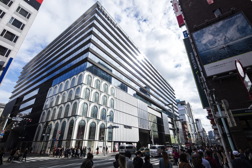 Karen Walker's new flagship store is located at Ginza Six.