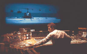 Walter Murch re-recording mixing Apocalypse Now 1979.
Photographer W.S. Murch.