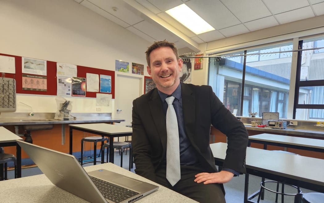 St Patrick's College Wellington head of science Doug Walker.