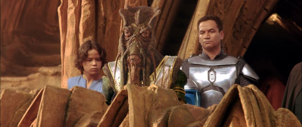 Star Wars II, attack of the clones 
Year : 2002 USA
Daniel Logan,  Temuera Morrison 
Director : George Lucas.