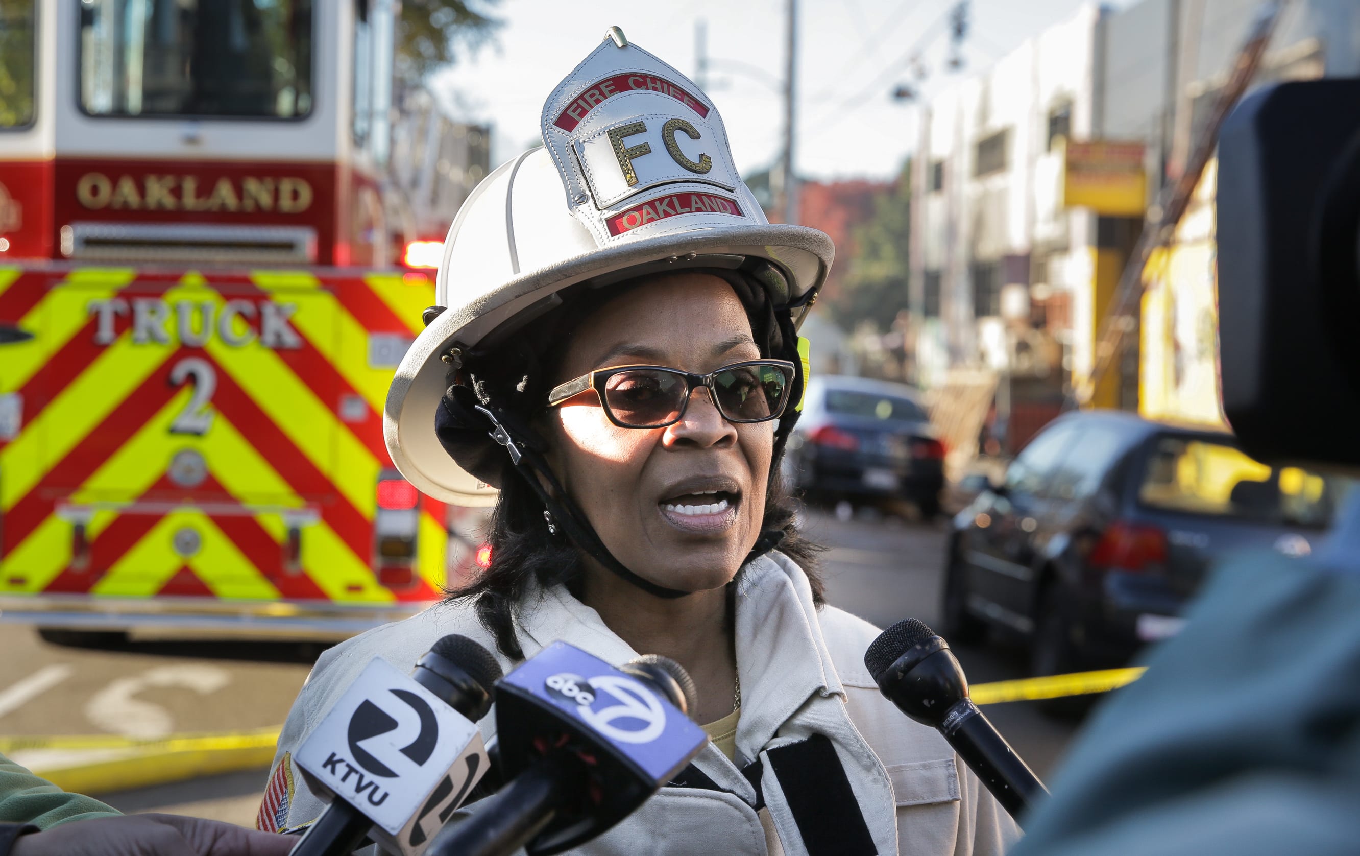 Oakland Fire Chief Teresa Deloach Reed