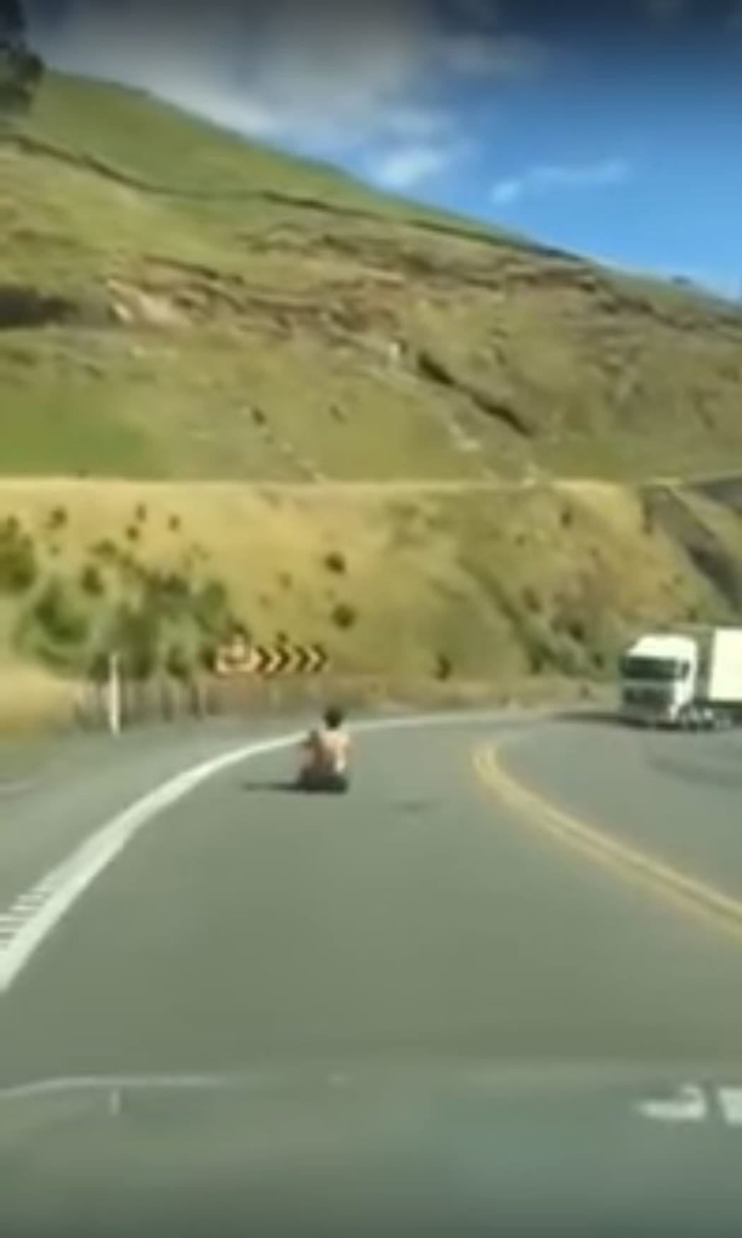 Kaimai Luge rider - Travis Scott
