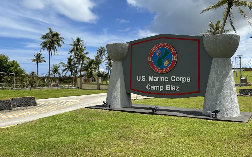 US Marine Force Base Camp Blaz.