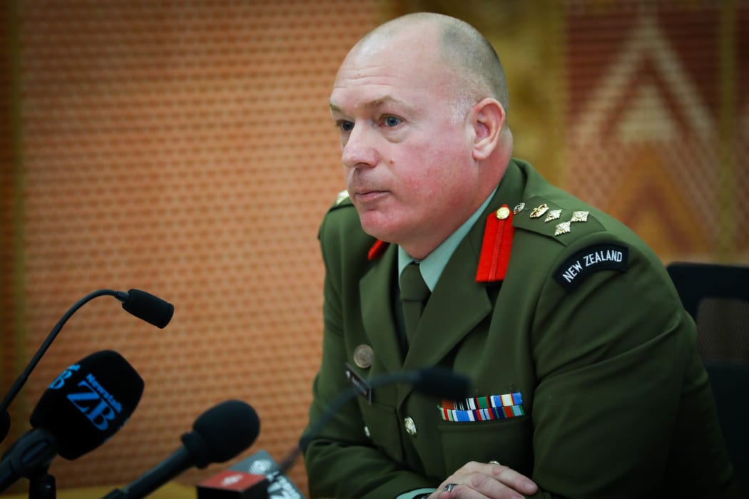 New Zealand Defence Force Logistics Commander Brigadier Rob Krushka