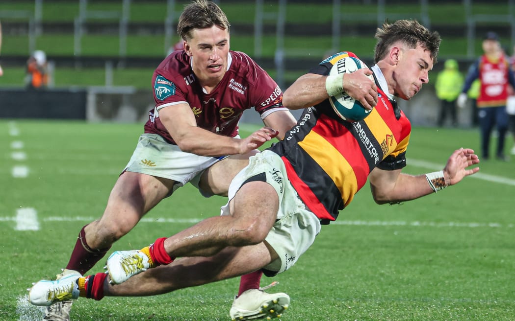 Waikato's Oli Mathis. National Provincial men’s rugby union, Waikato v Southland.