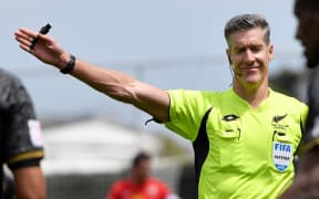 Referee Matthew Conger