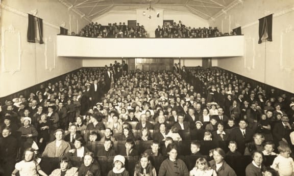 The Nuhaka picture theatre was much less grand than this one in Kingsland, Auckland