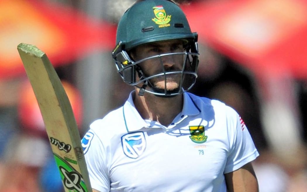 Faf du Plessis has described his side's performance in the second test as relentless.