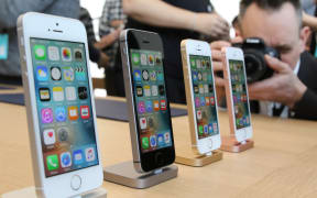 Apple's iPhone SE launched at its  corporate headquarters in Cupertino, California.