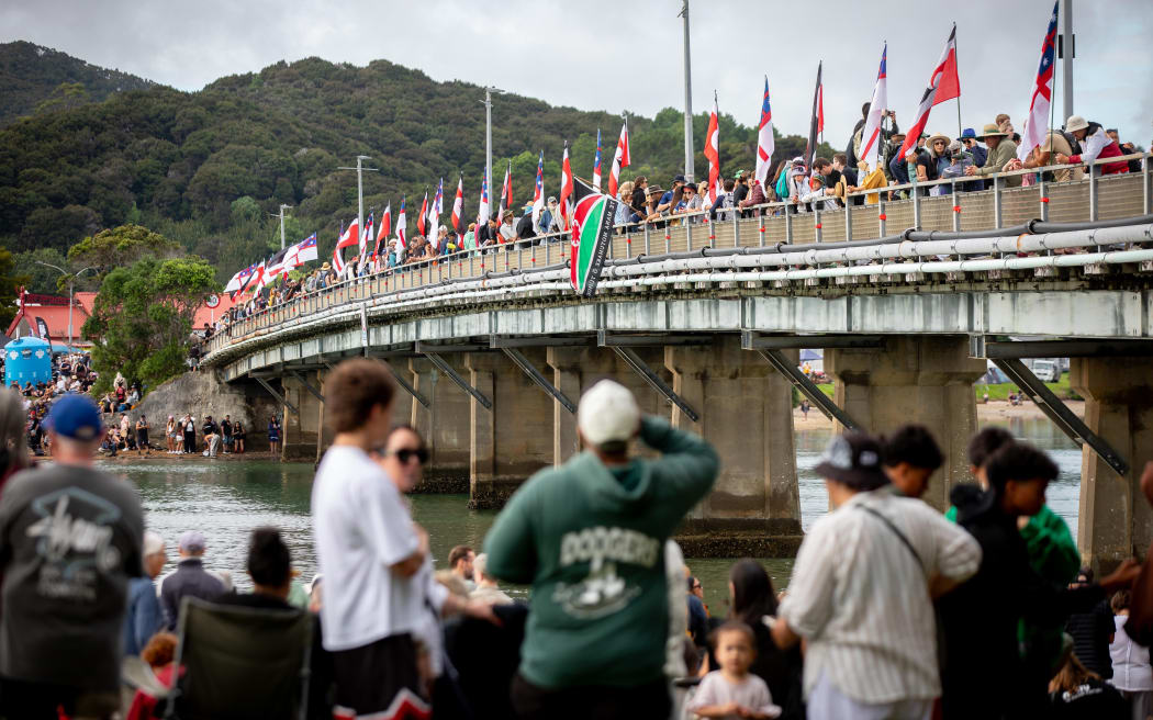 Waitangi Day is marked at Waitangi, in the Bay of Islands, 6 February, 2026.
