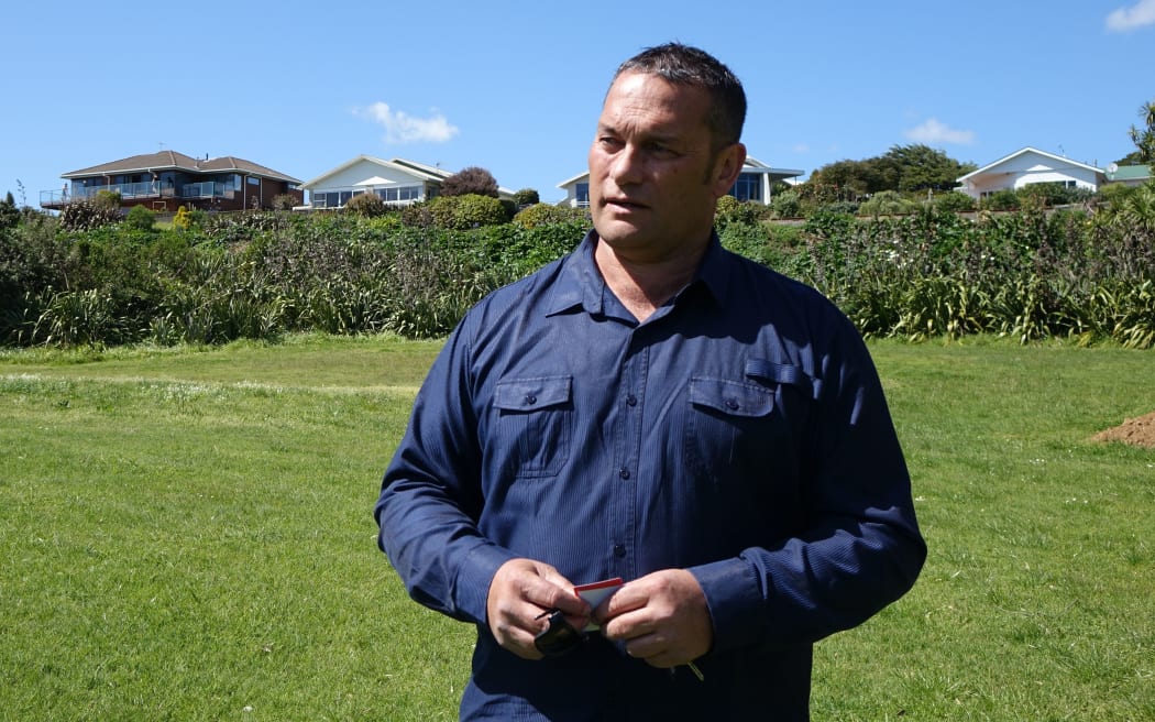 Ngamotu Marae project coordinator Shaun Keenan.